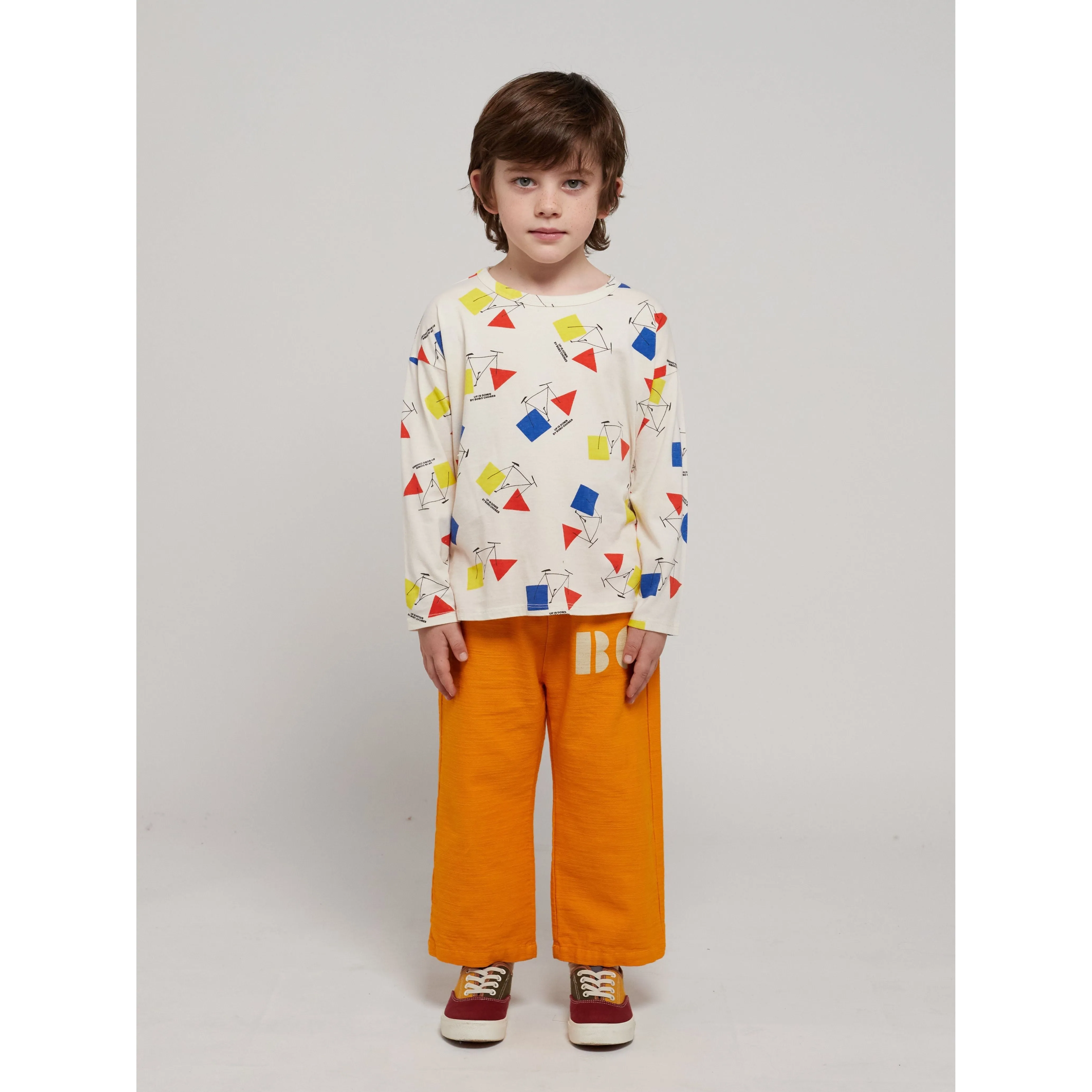 Crazy Bicy All Over Long Sleeve T-Shirt