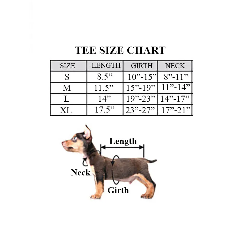 Creme De La Creme Graphic Dog Tee