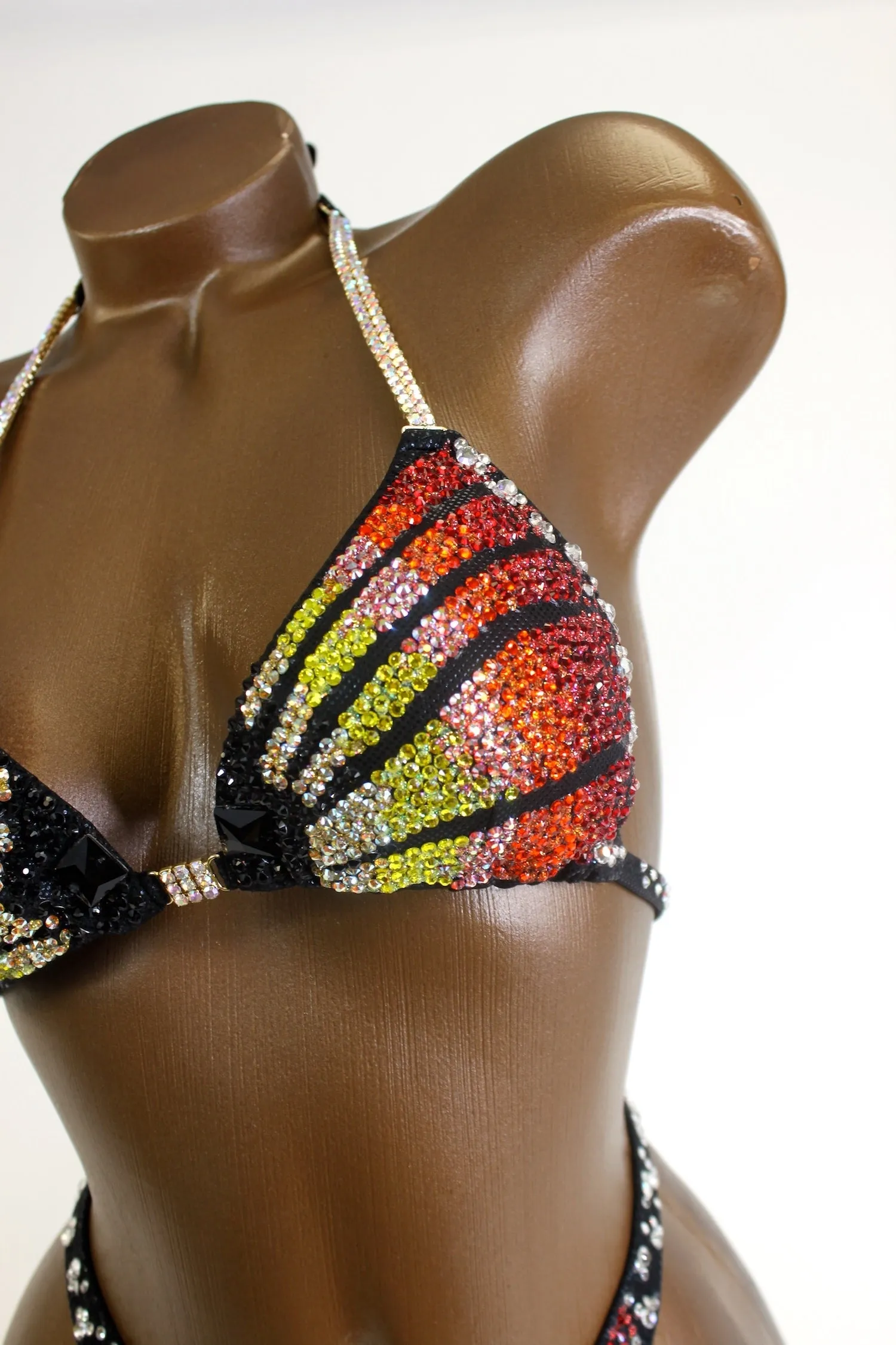 Crystal Monarch Butterfly Figure Competition Suit