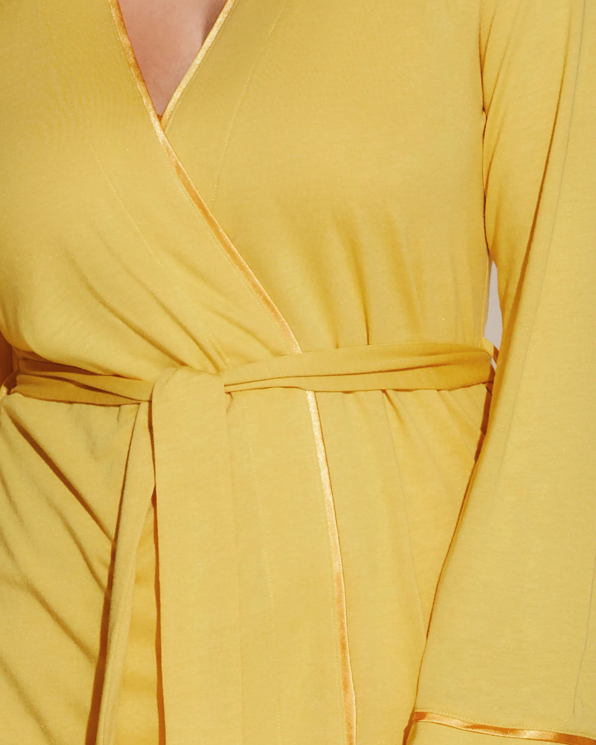 Curvy 3 Piece Pajama Set With Robe