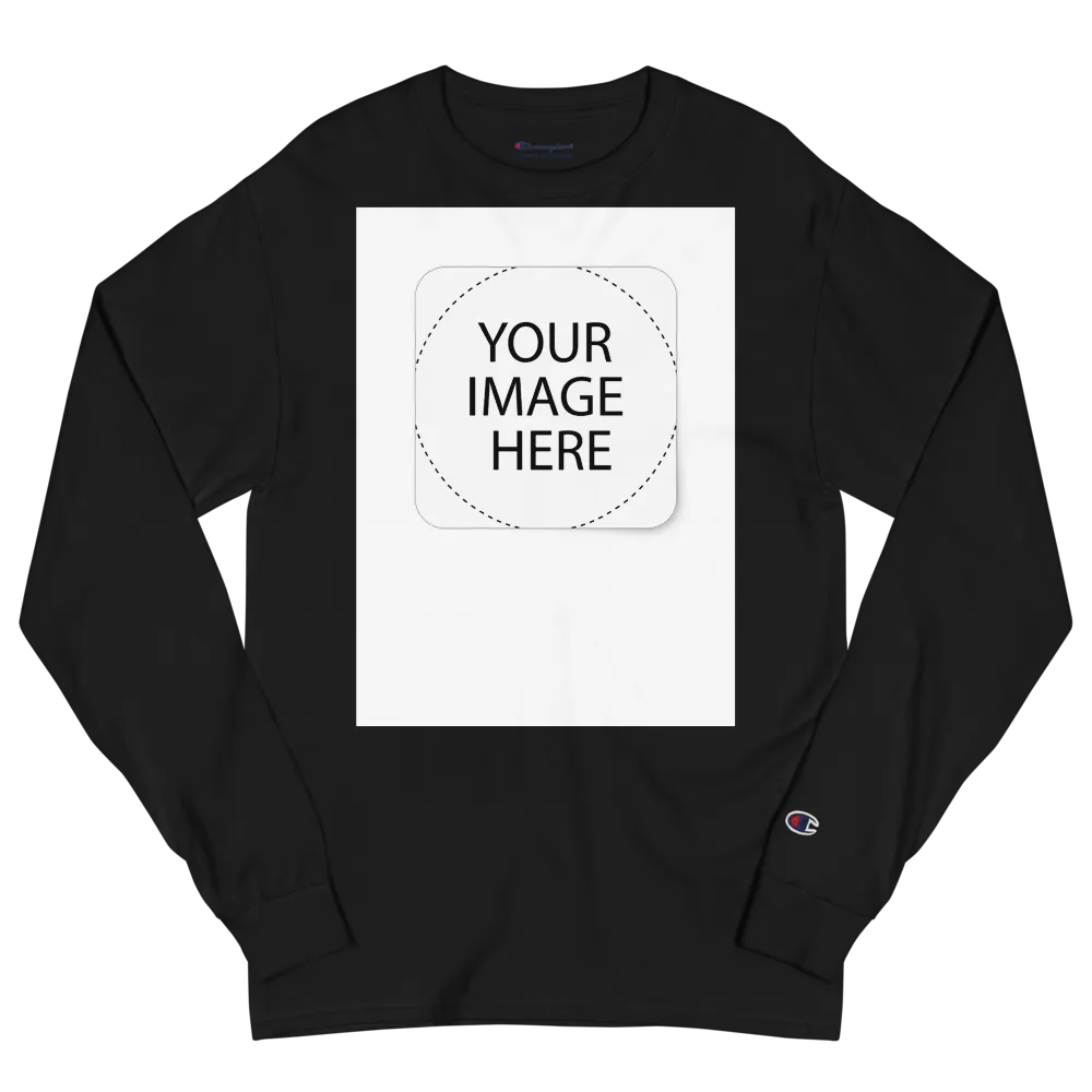 Custom Image Champion Long Sleeve Shirt