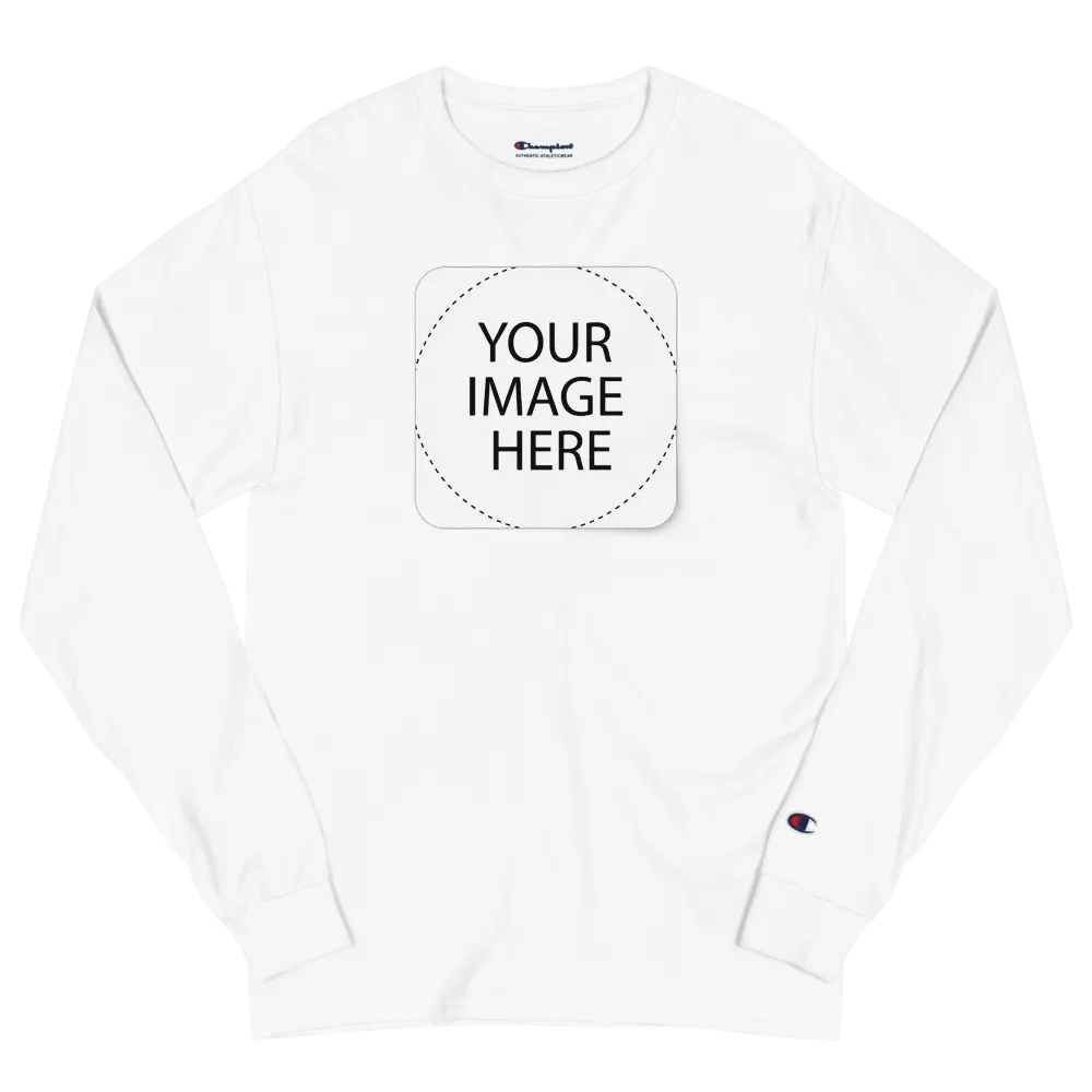 Custom Image Champion Long Sleeve Shirt