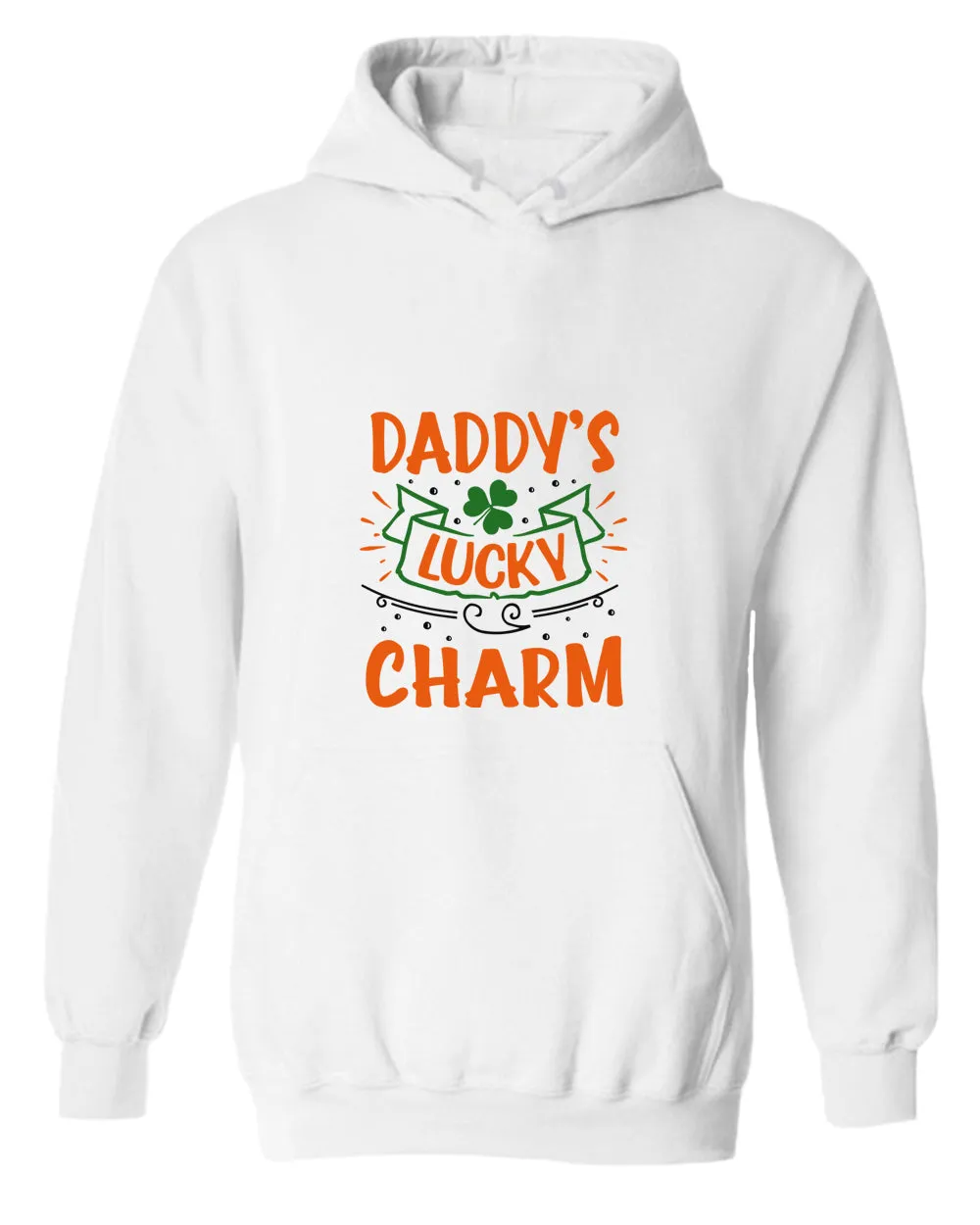 Daddy's lucky charn hoodie women st patrick's day hoodie