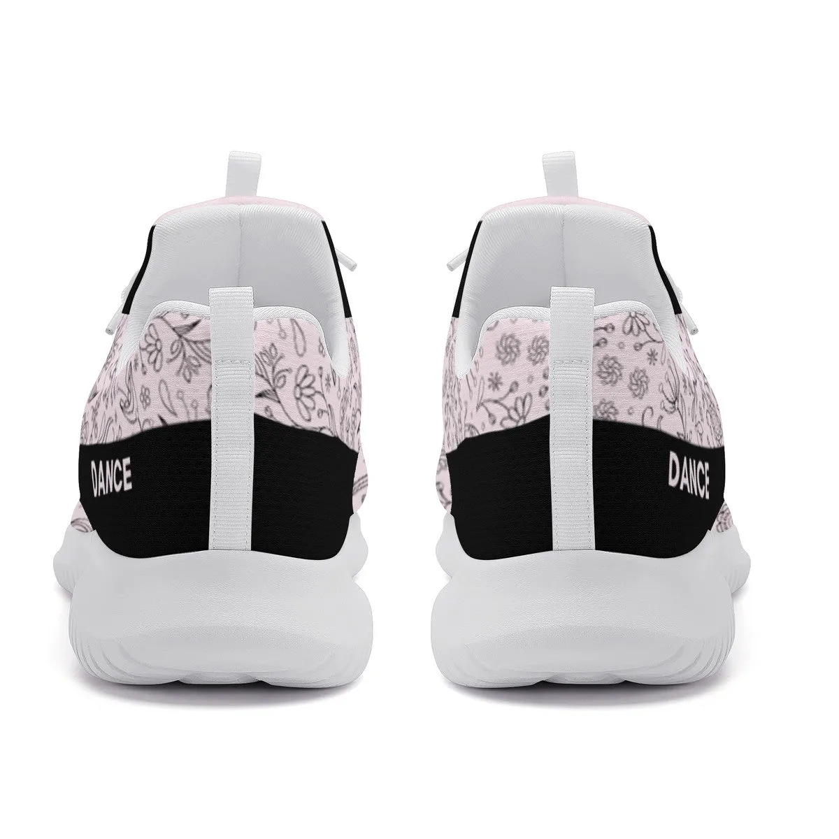 Dance Sneakers - Floral Pink