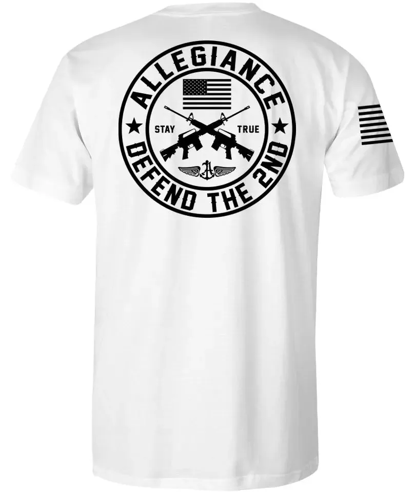 Defend The 2nd  Back Hit Tee