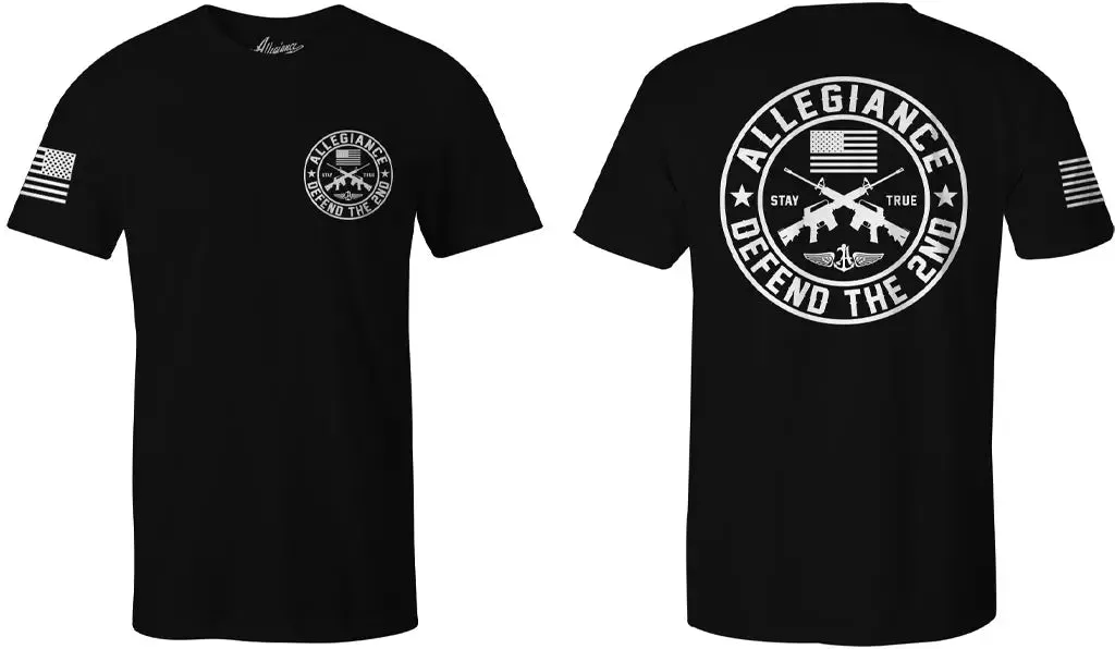 Defend The 2nd  Back Hit Tee