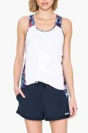 Desigual Sport Racerback Top - Atlantis