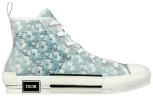 Dior B23 High 'Dior Oblique Pixel - Dark Blue' Sneakers for Men