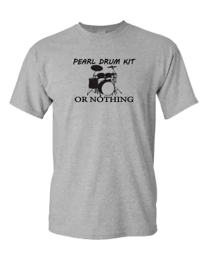 Drum T-shirt, Drum Kit, Music T-shirt