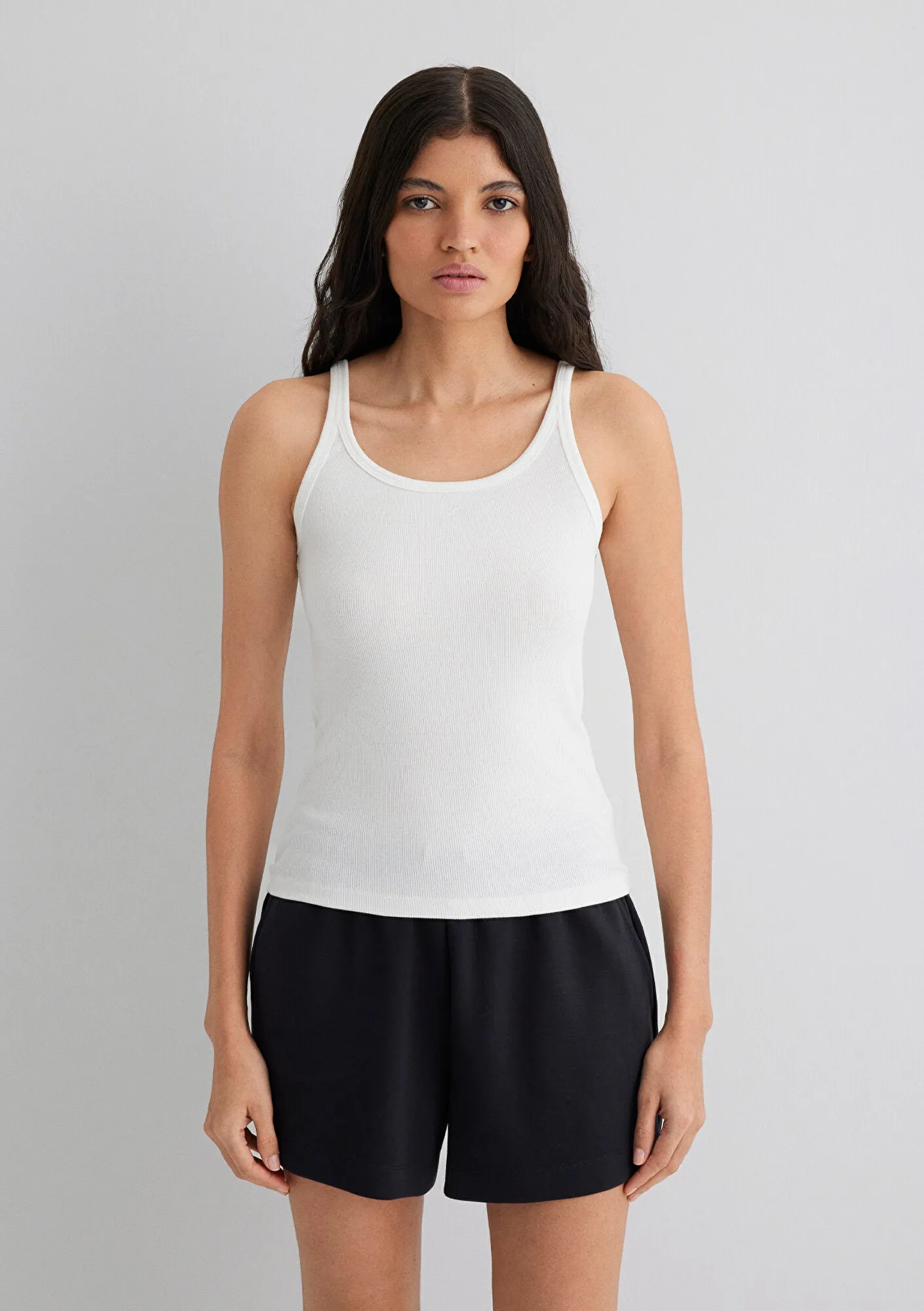 Ecru Basic T-shirt