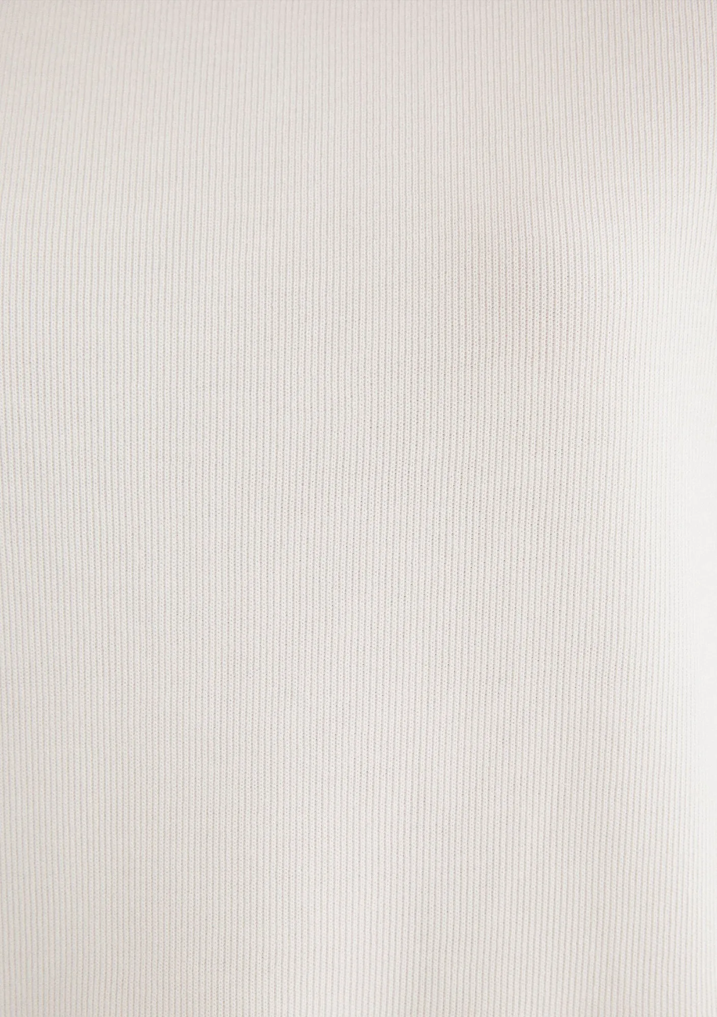 Ecru Basic T Shirt