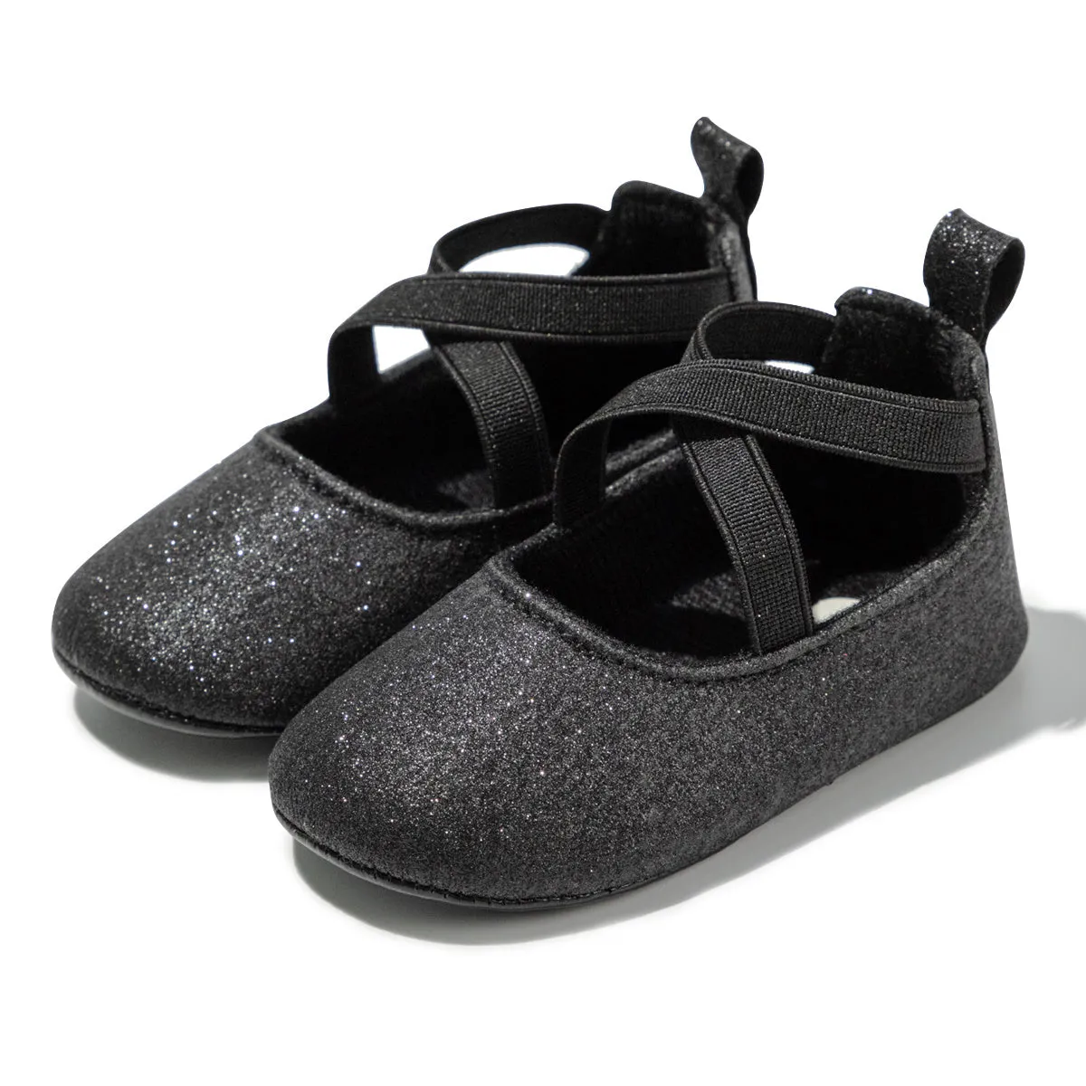 Elegant Baby Girl Sequin Mary Jane Shoes
