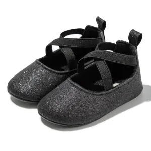 Elegant Baby Girl Sequin Mary Jane Shoes