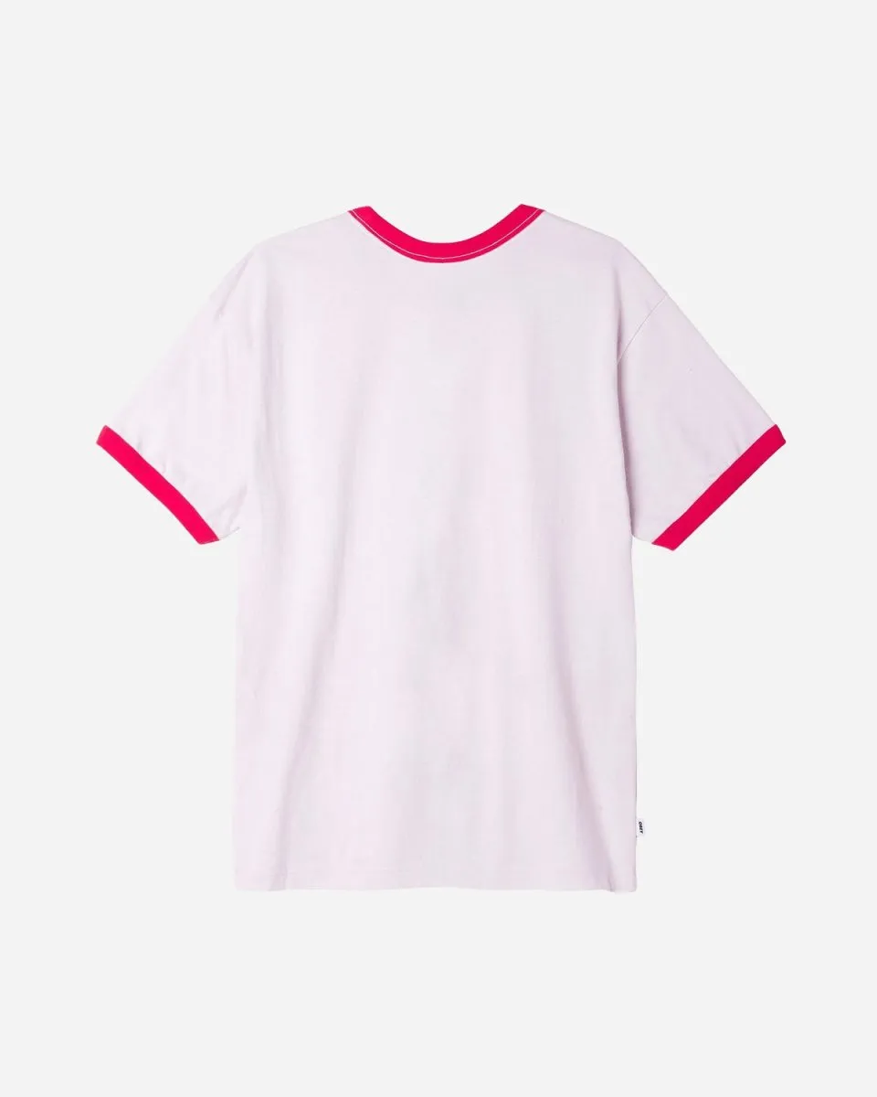 Elephant Ringer Tee - White Multi