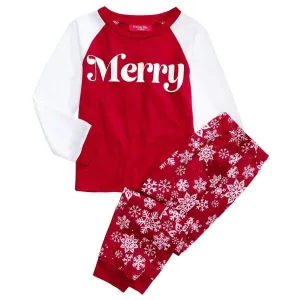 Family Pajamas Macy's Kids Merry Pajama Set