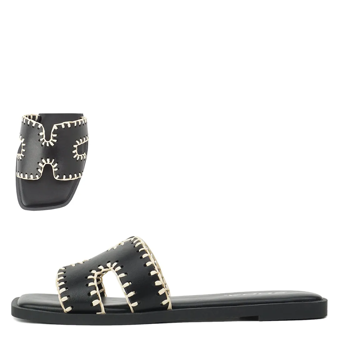 Finity Sandal In Black