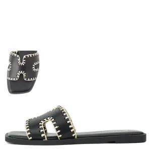 Finity Sandal In Black
