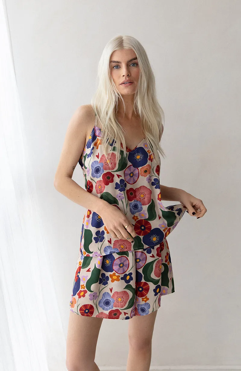 Fiorello Print Cami Pyjama Set