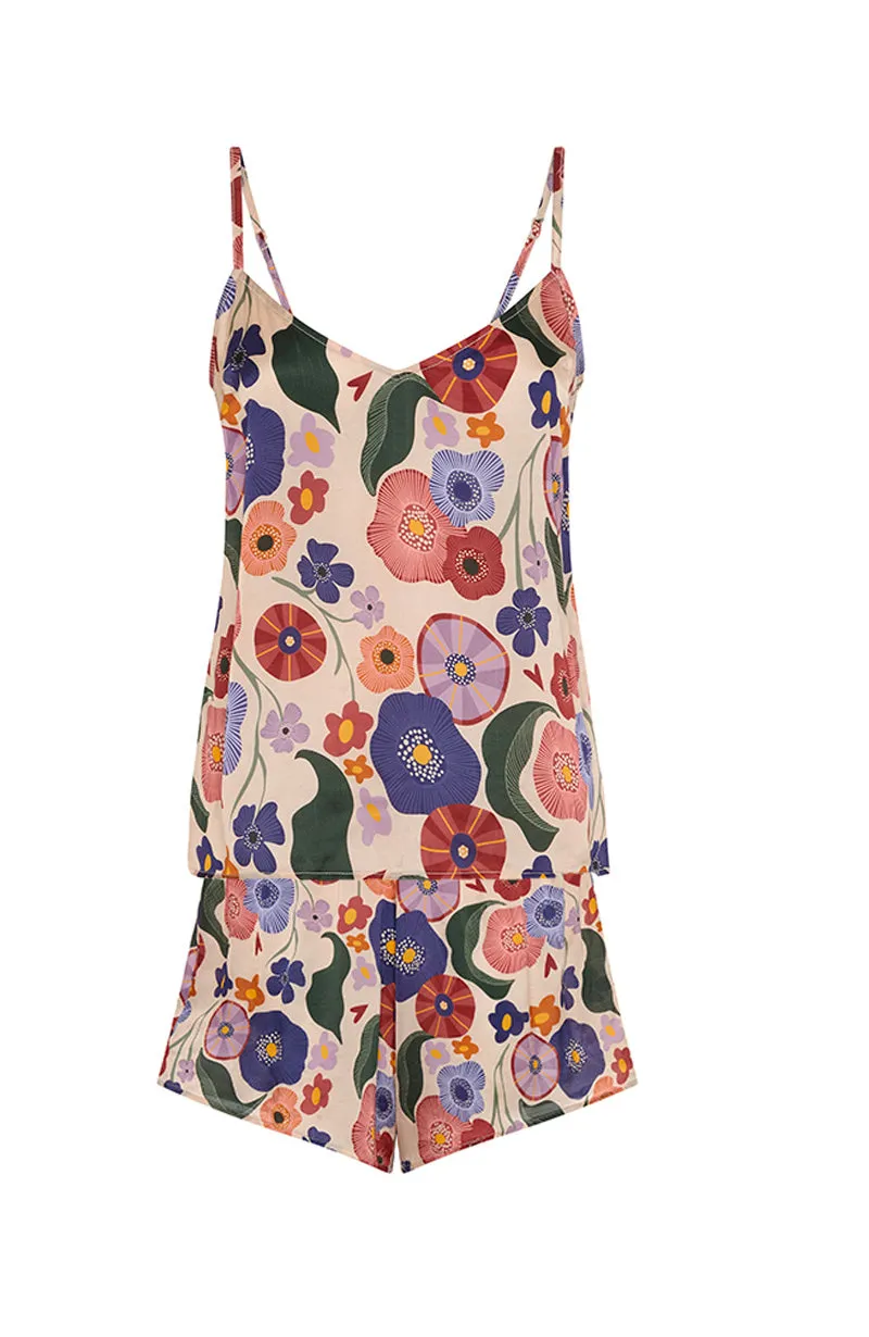 Fiorello Print Cami Pyjama Set