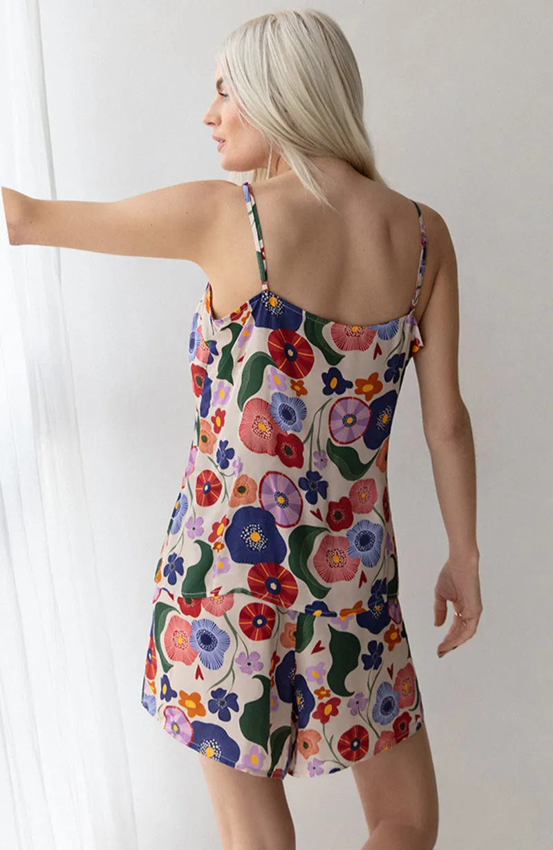 Fiorello Print Cami Pyjama Set