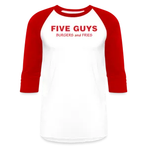 Five Guys 3/4 Sleeve Raglan T-Shirt
