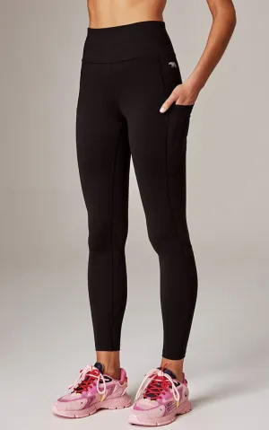 Flex peach pocket leggings 28 - black