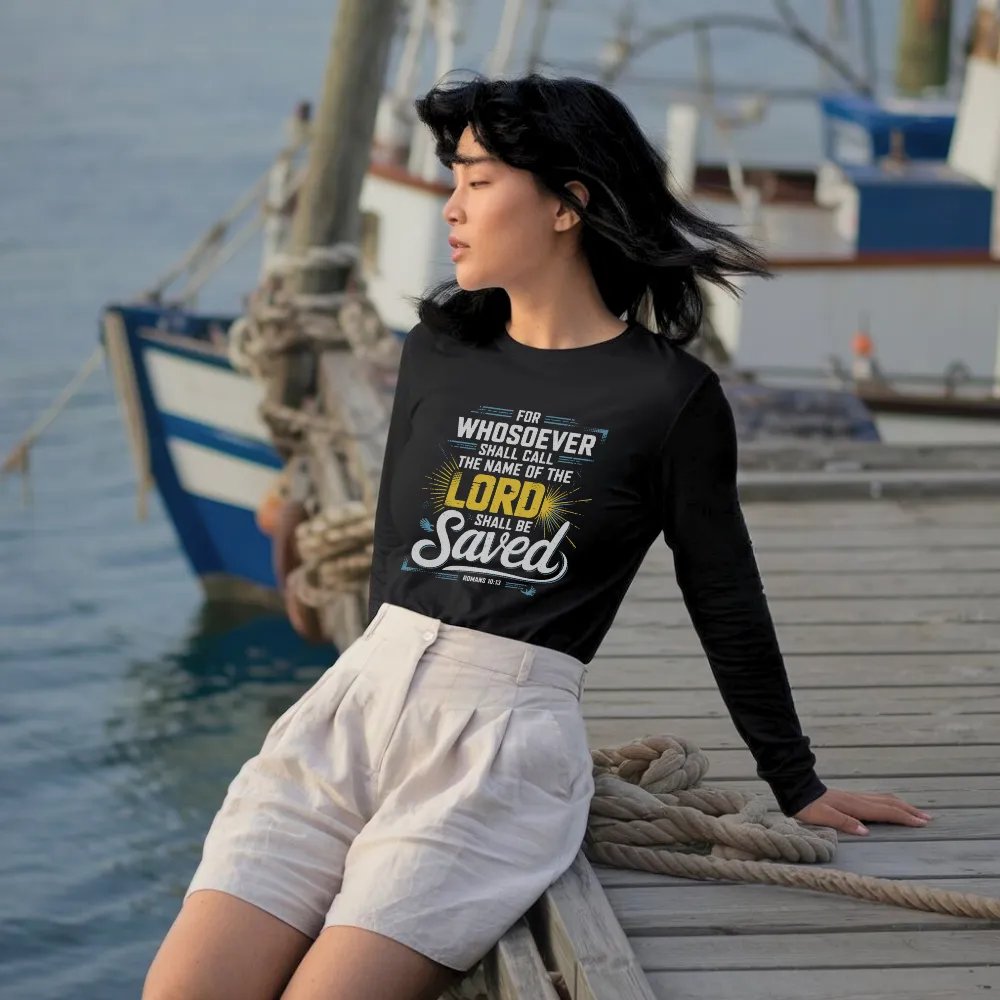For Whosoever Shall Call | Organic Unisex Classic Long-Sleeve T-Shirt Econscious