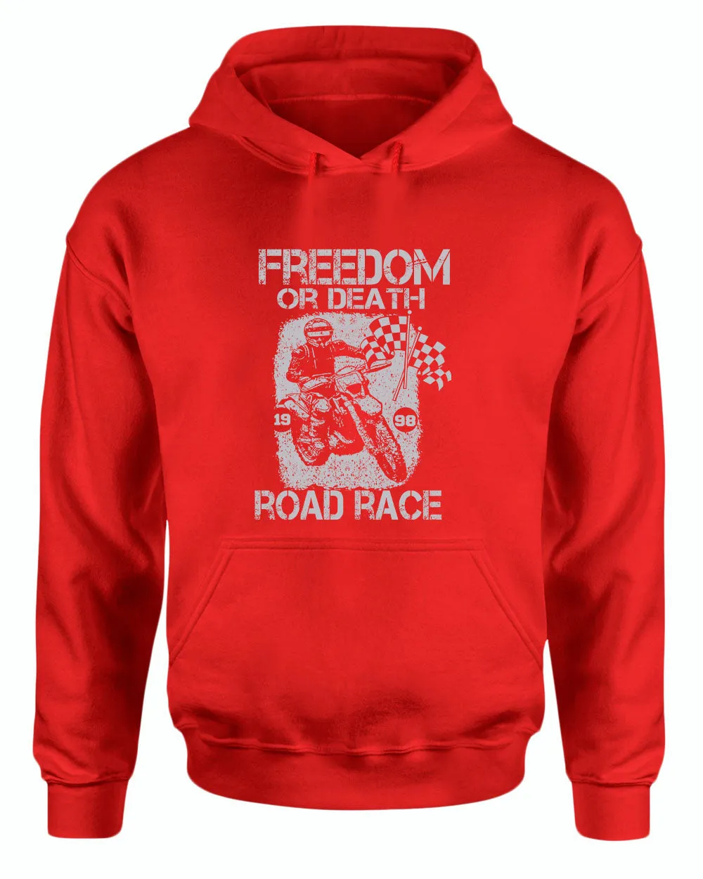 Freedom or death road race hoodie