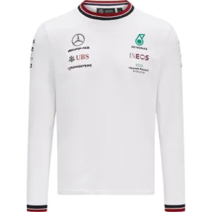 Fuel For Fans Mercedes-Benz AMG Petronas F1 White Long Sleeve Team Tee Shirt