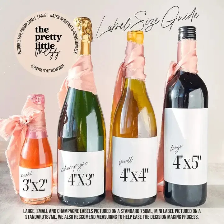 Funny Giftable Wine Labels