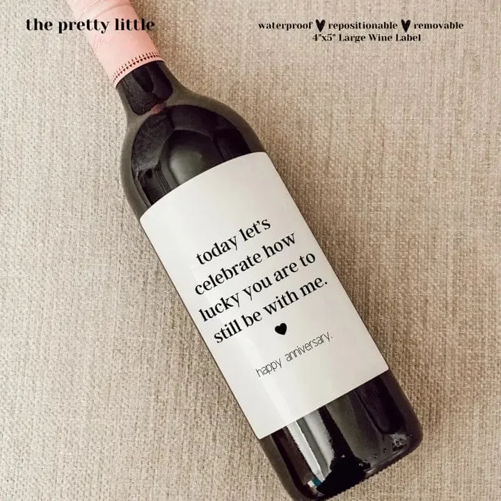 Funny Giftable Wine Labels