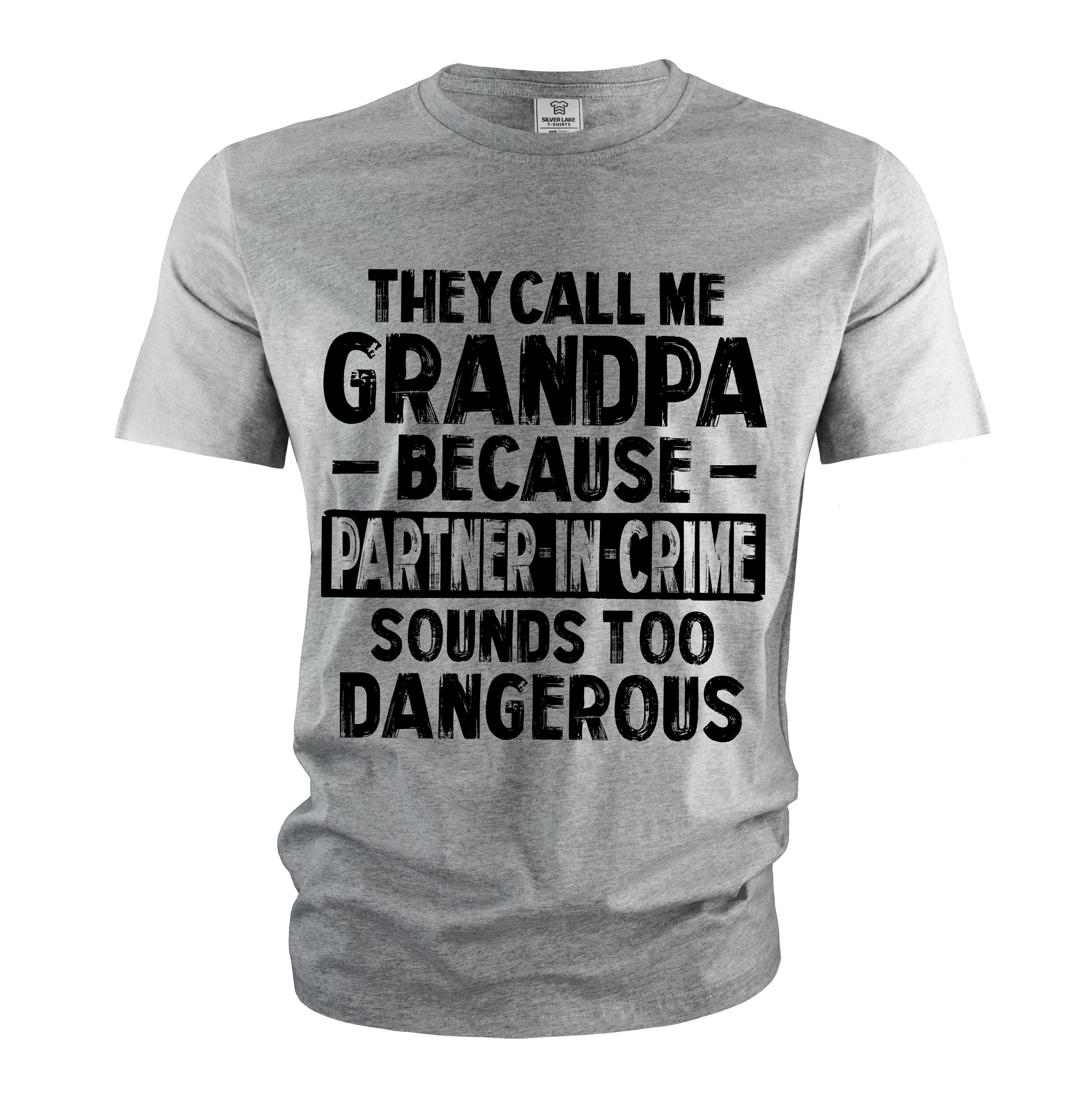 Funny Grandpa Shirt Grandfather Gifts Humor Joke Shirt Grandpa Birthday Gift Tee