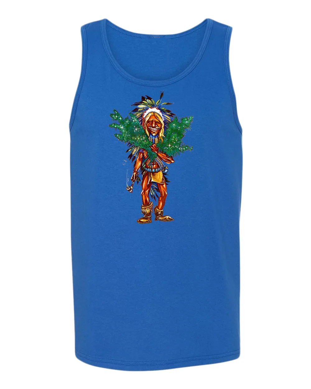 Funny Native P*t head smoke tank top