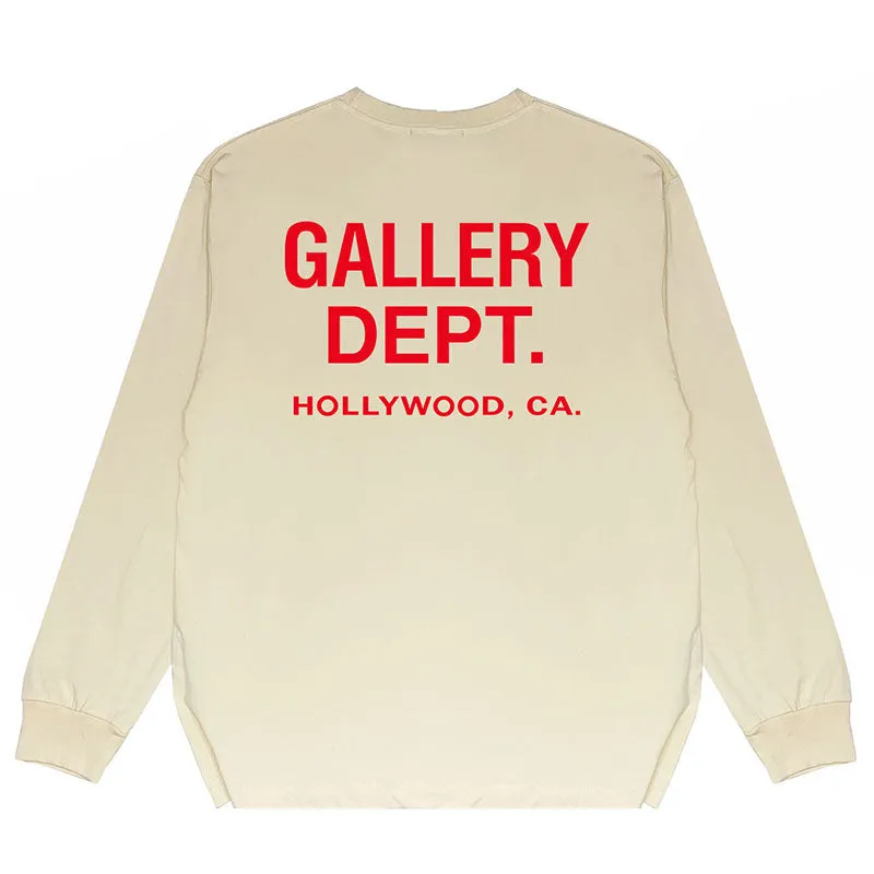 Gallery Dept Long Sleeve T-Shirts #C027-1