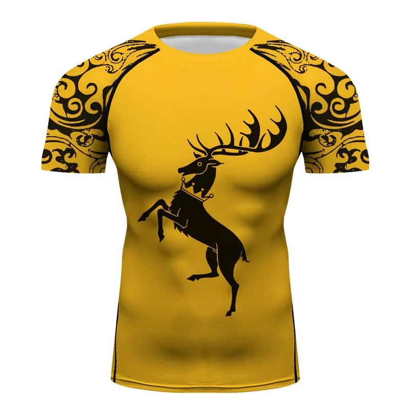 Game of Thrones House Baratheon Compression Shirt - BJJ, MMA, Muay Thai