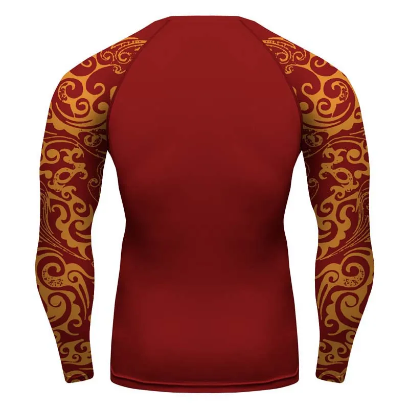 Game of Thrones House Lannister Long Sleeve Compression Activewear T-Shirt