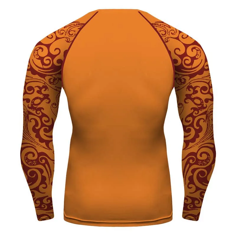 Game of Thrones House Martell Full Printing long Sleeve T-shirt Gym Sport