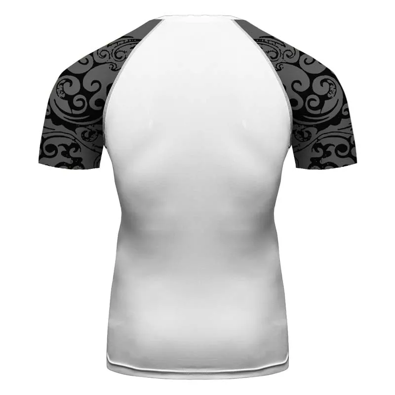 Game of Thrones House Stark The Wolf Full Printing short Sleeve T-shirt Gym Sport