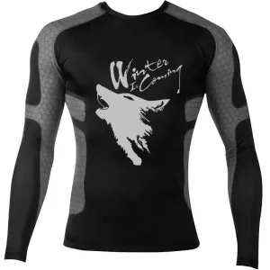 Game of Thrones House Stark Winter Is Coming Long Sleeve Compression Activewear T-Shirt