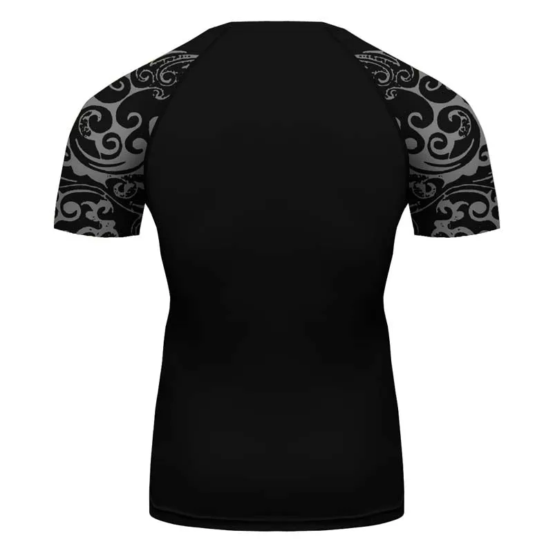 Game of Thrones Night Watch short Sleeve Compression Sports Fitness Shirt