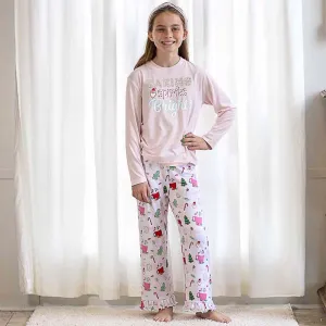 Girl's Baking Spirits Bright Ruffle Pajama Pants