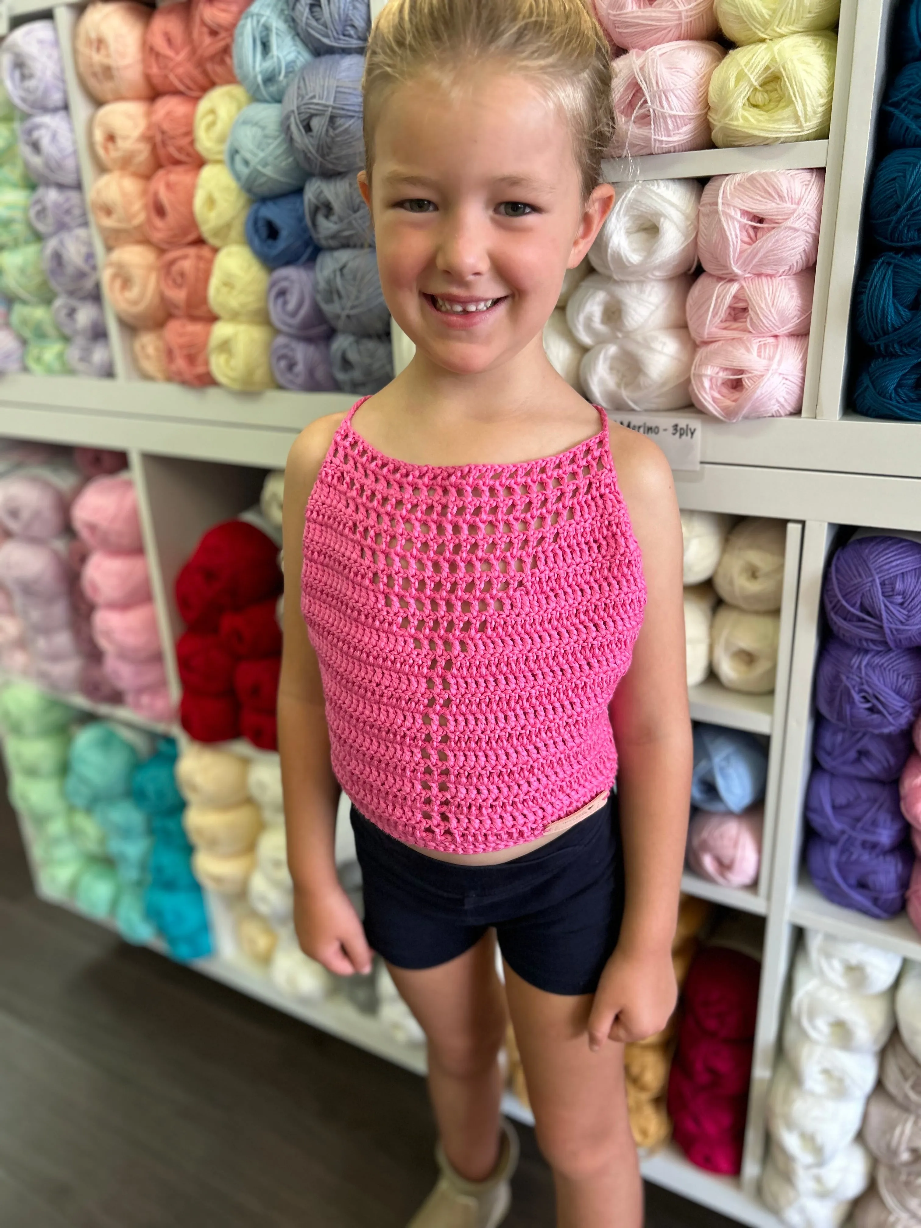 Girls Boho Halter Top
