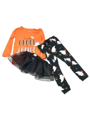 Girls Child Size 12 Months Just one you Orange Sleepwear