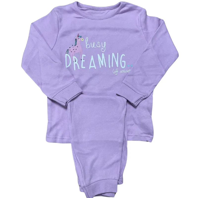 Girls Ex Chainstore Unicorn Leisure Set