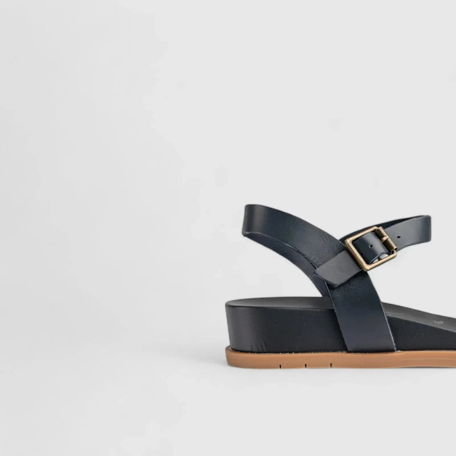 Graice Comfort Wedge Sandal Navy 01372