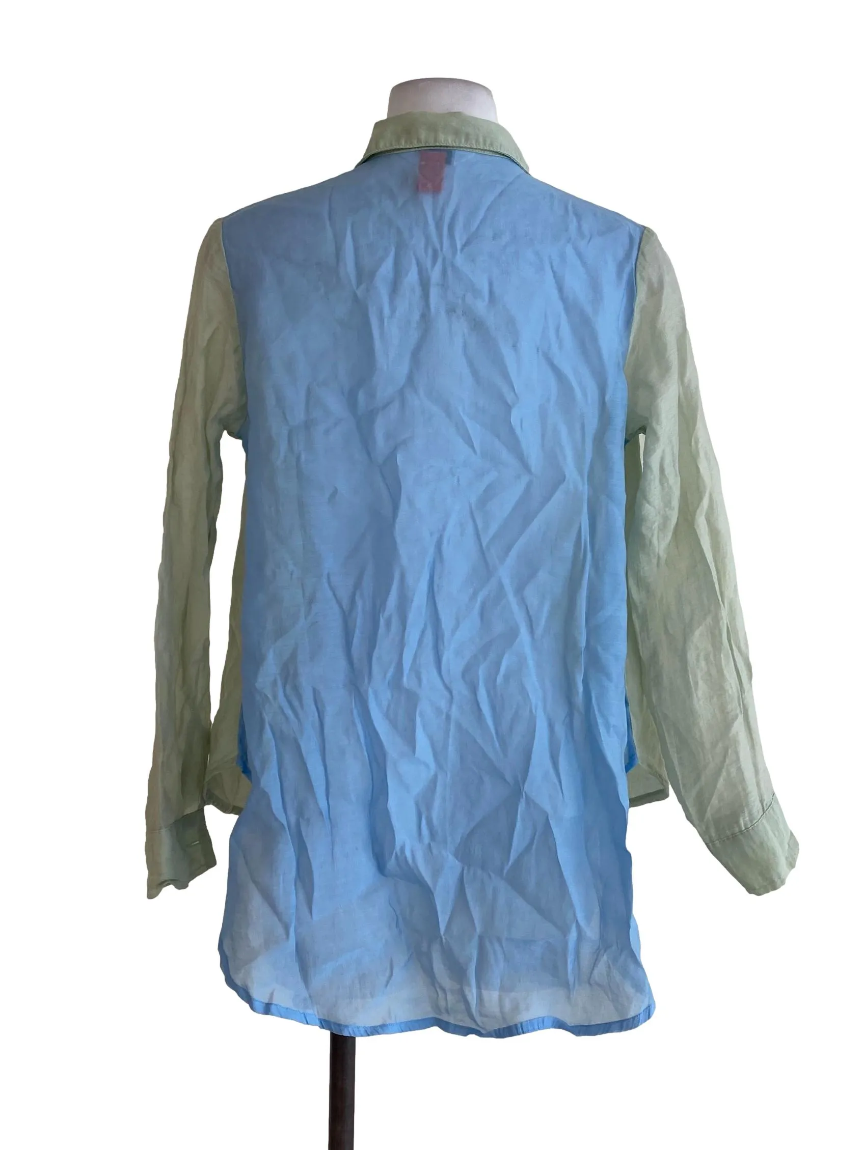 Green And Blue Top BTV