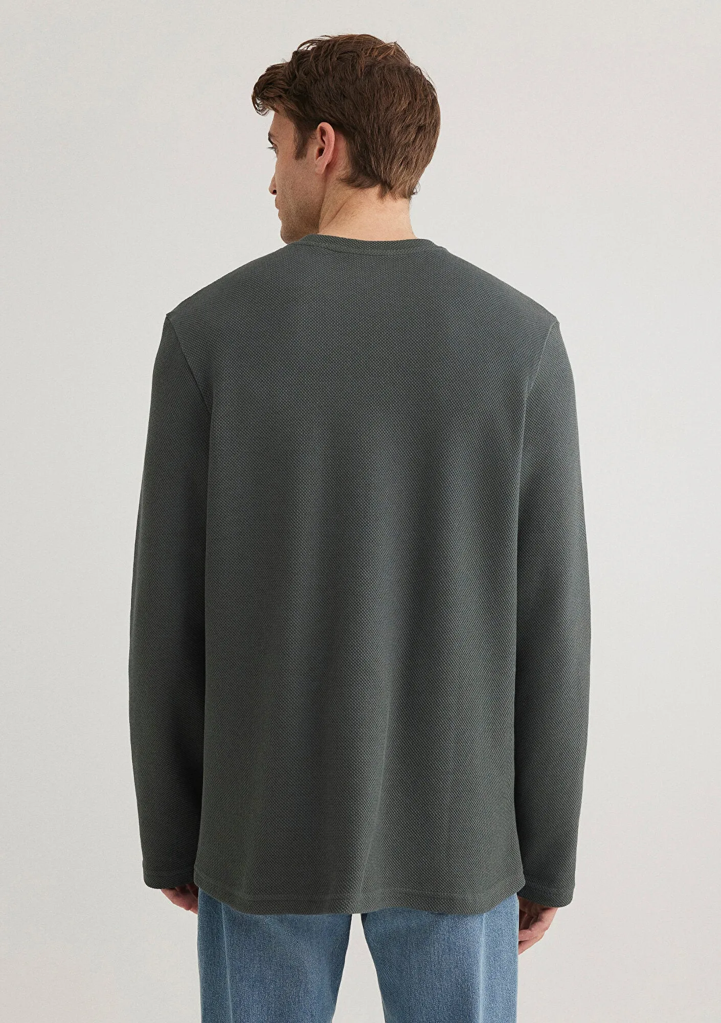 Grey Basic Sweatshirt