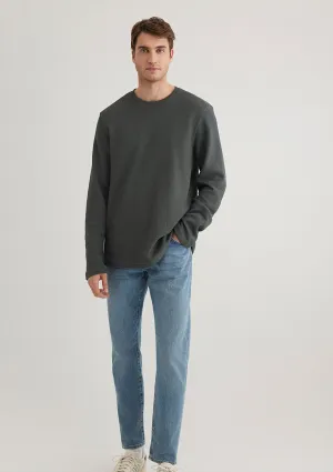 Grey Basic Sweatshirt