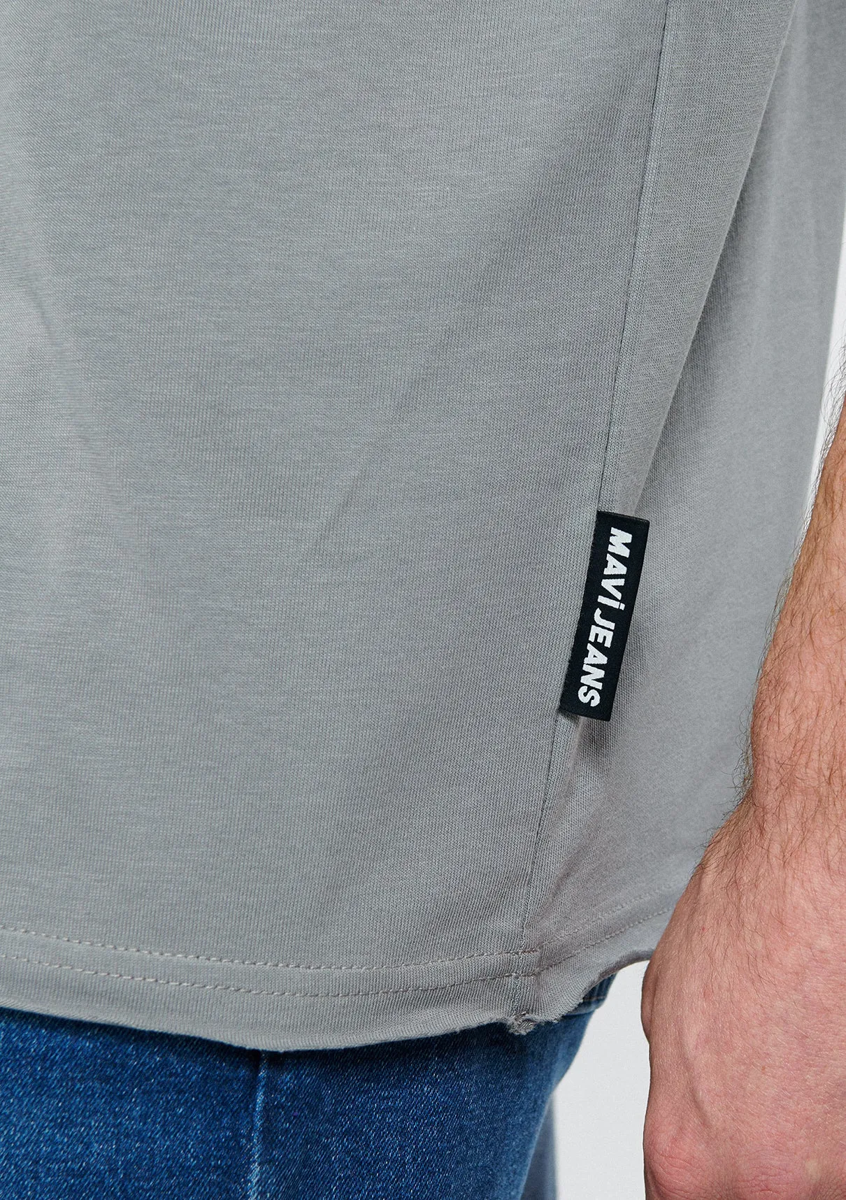 Grey Basic T-Shirt