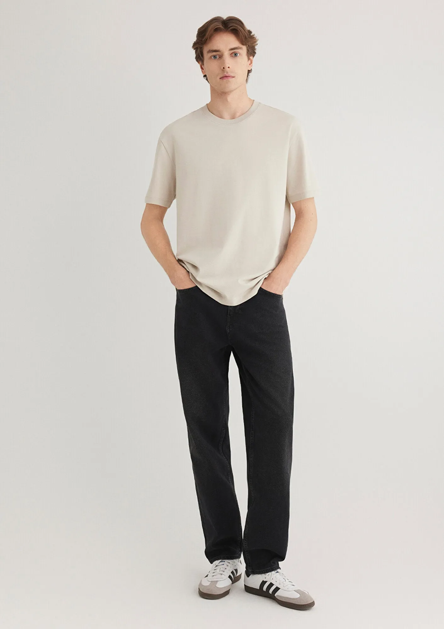 Grey Basic T-Shirt